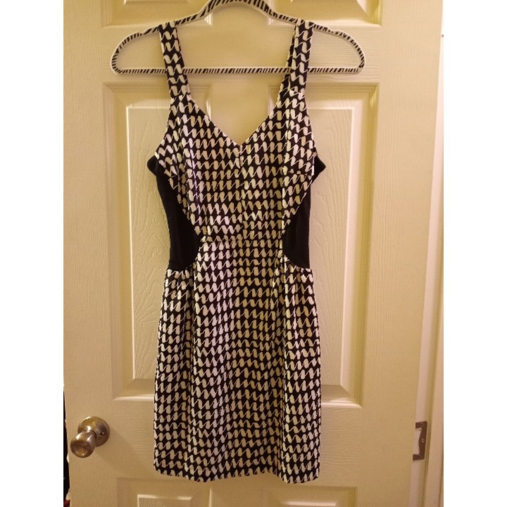 Black and White Dress